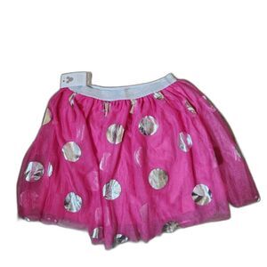 Disney Jumping Beans Skort Girls Size 12 Pink Polka Dot